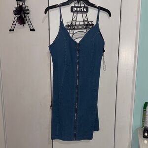 Blue Denim Women's Top